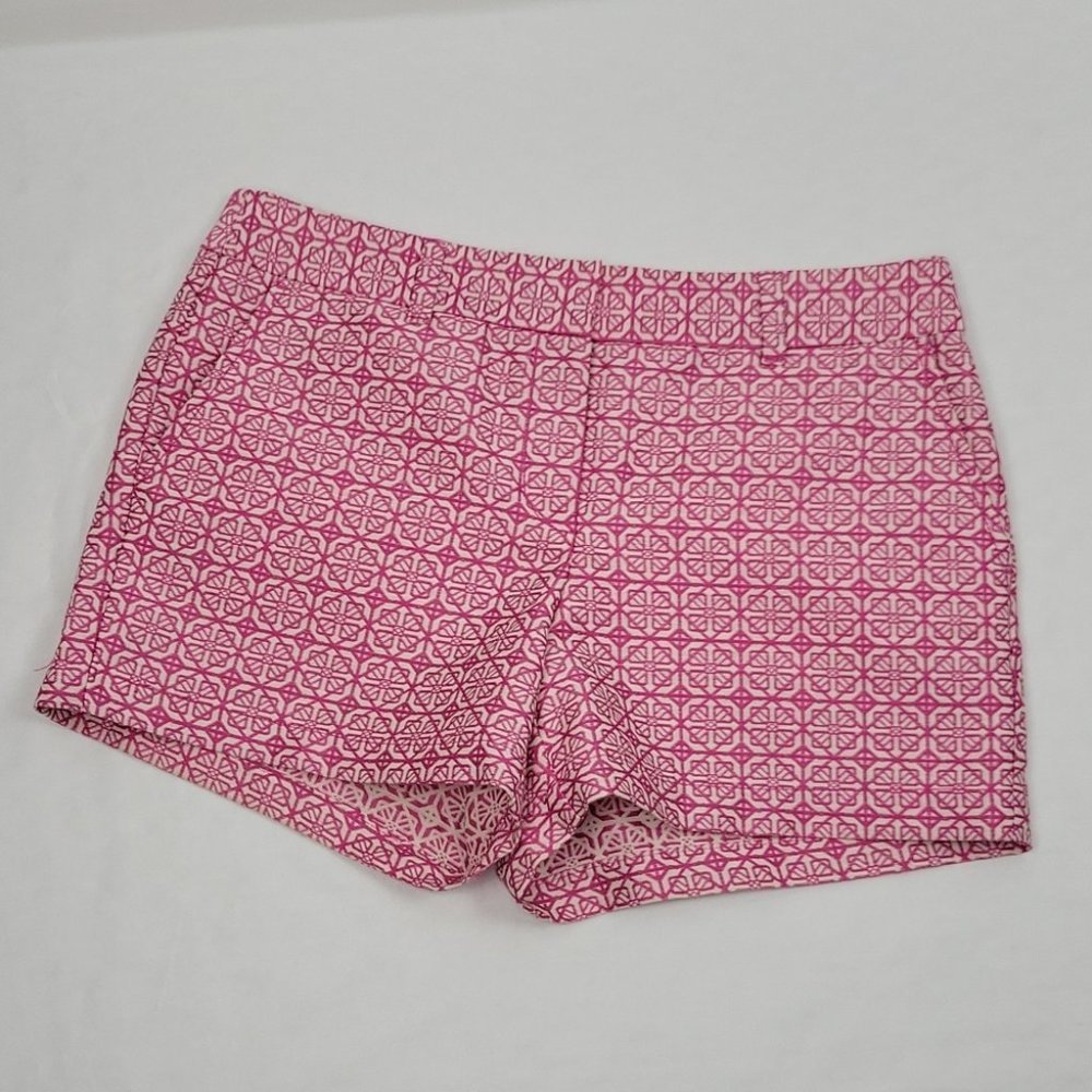 LOFT Pink Patterned Women Shorts